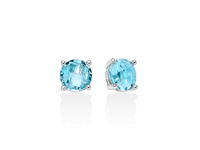 Orecchini Miluna Donna Gemma Del Cielo in Argento Topazio ERD2553